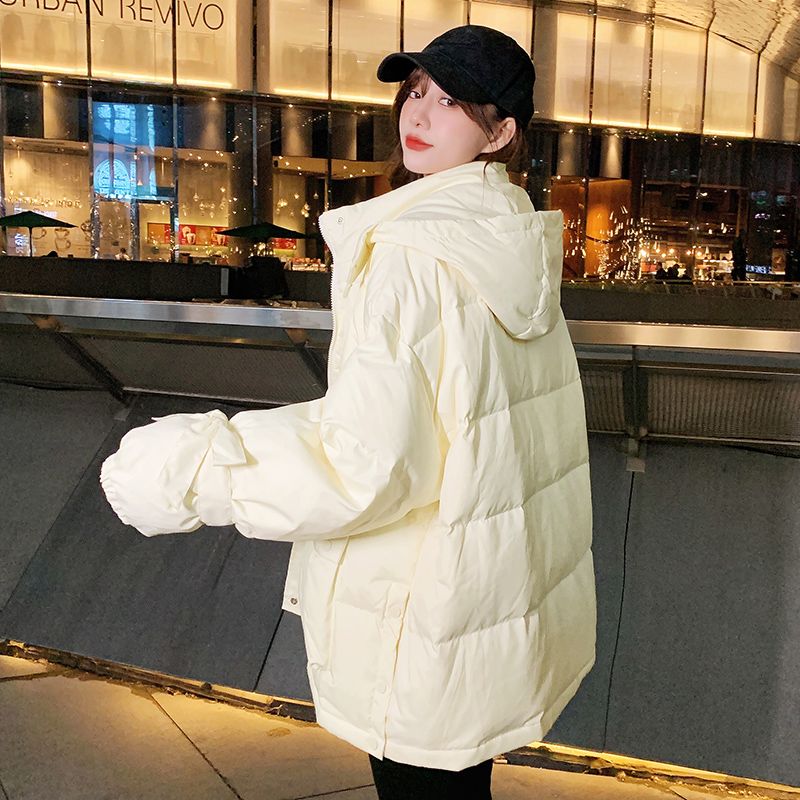 【和锋金羽品牌正品】2023年新款短款棉衣棉服女秋冬季外套厚面包服