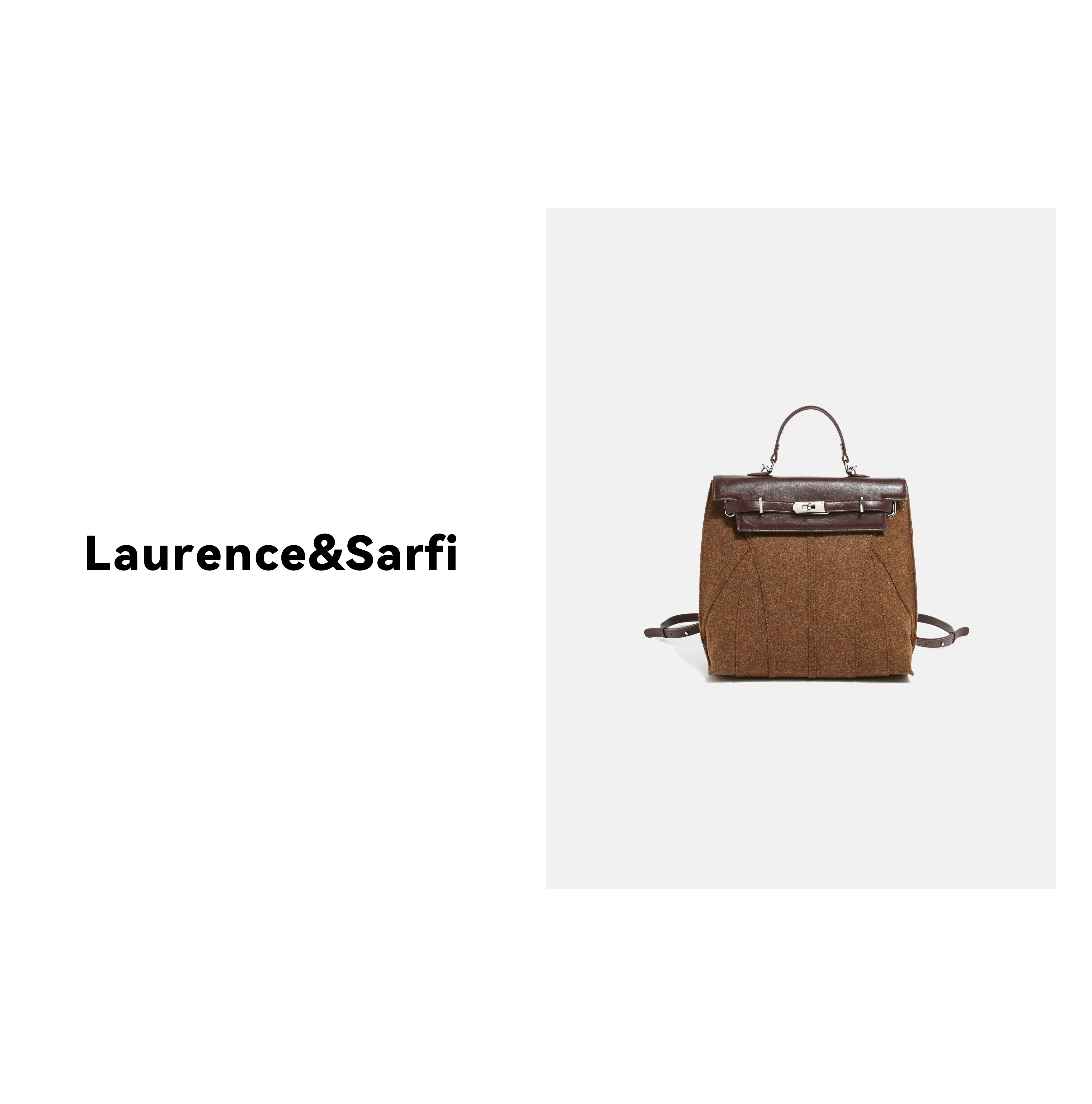 Laurence Sarfi 路易赛菲 骆马绒盛宴系列塔木里双肩包