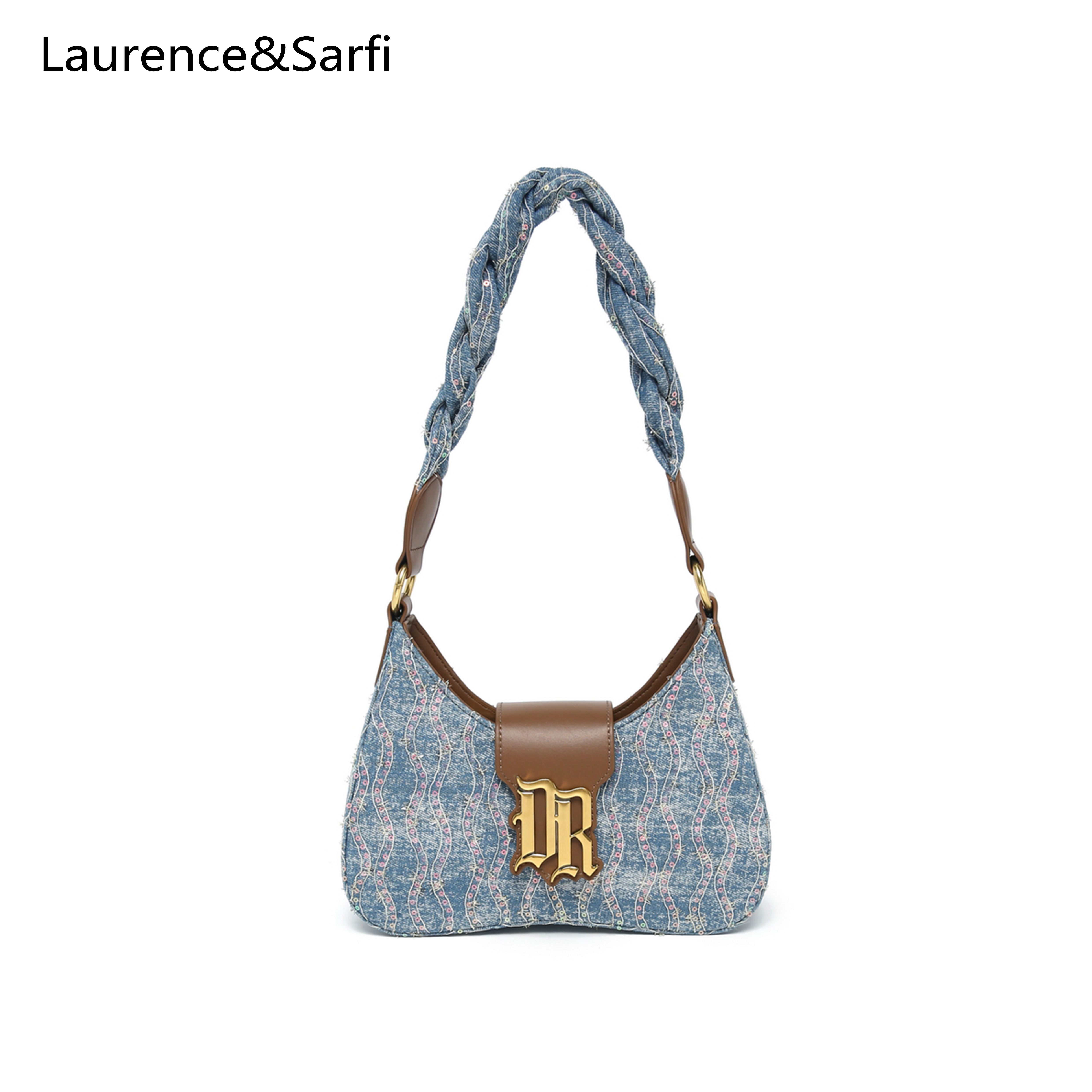 【宠粉专属】Laurence Sarfi路易赛菲小众麻花编织手挽腋下包