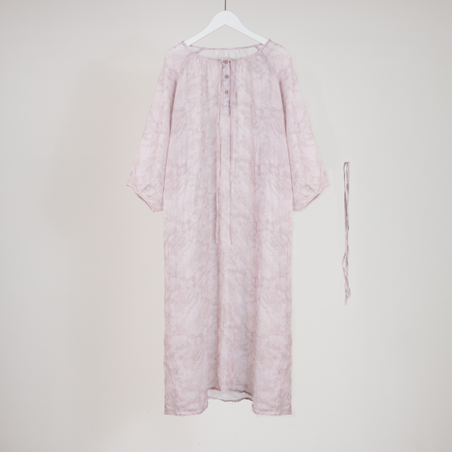 （几里与麻）夏季长款提花时尚连衣裙 衣长117 胸围130 048422