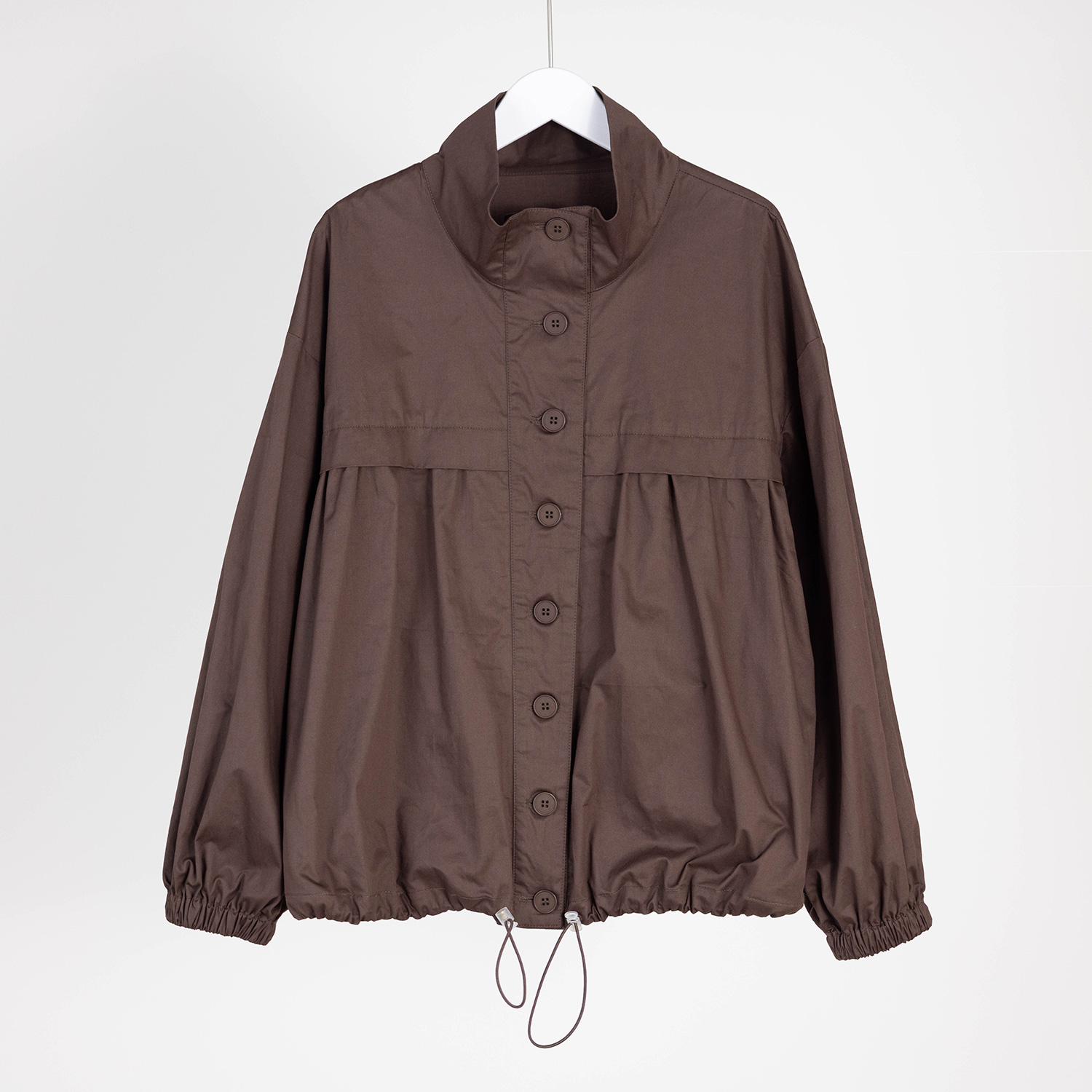 （几里与麻）气质美拉德设计感户外风衣外套 衣长65 胸围114 095915