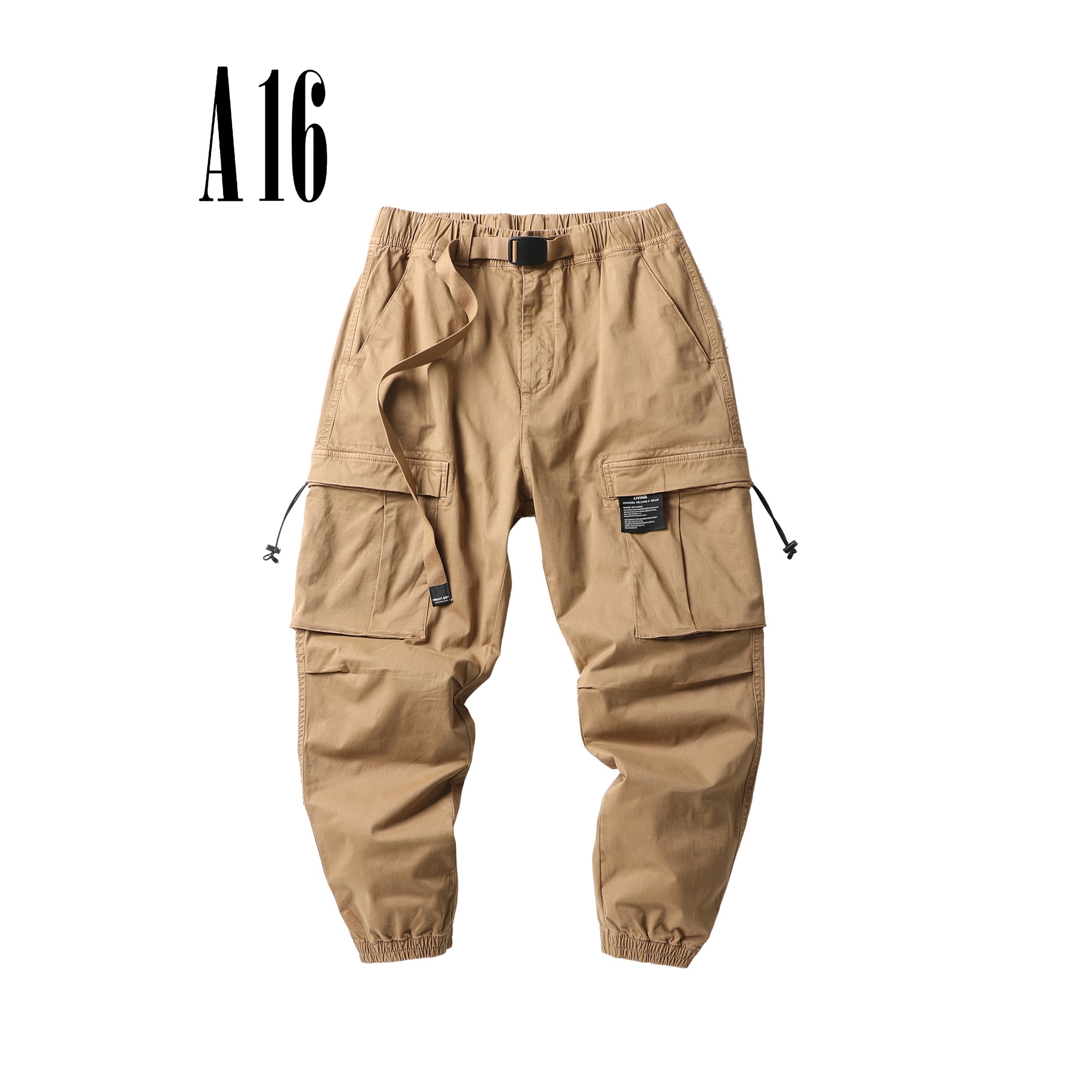 A16秋冬季男士多袋工装裤阿美咔叽风1802水洗户外