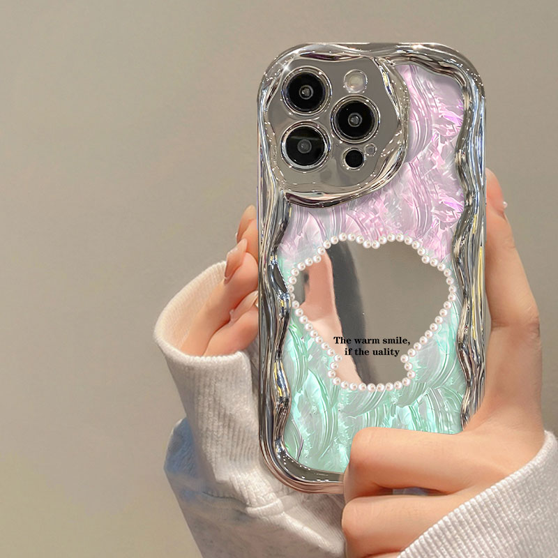 适用于苹果华为荣耀OPPO小米vivo电镀曲边iPhone14防摔女款手机壳