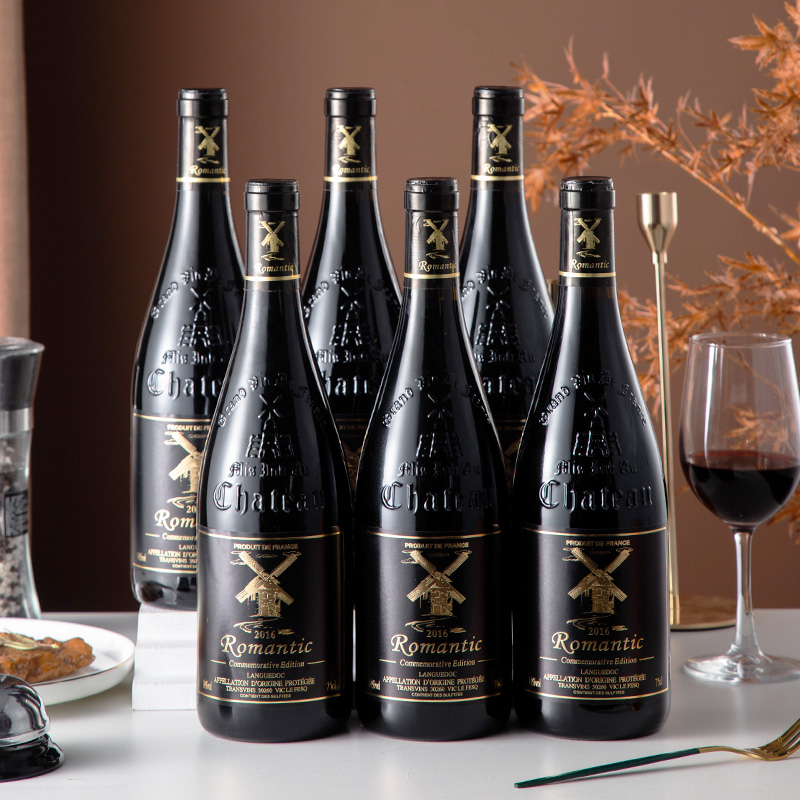 轩唐干红葡萄酒整箱12瓶礼盒装14度红酒750ml