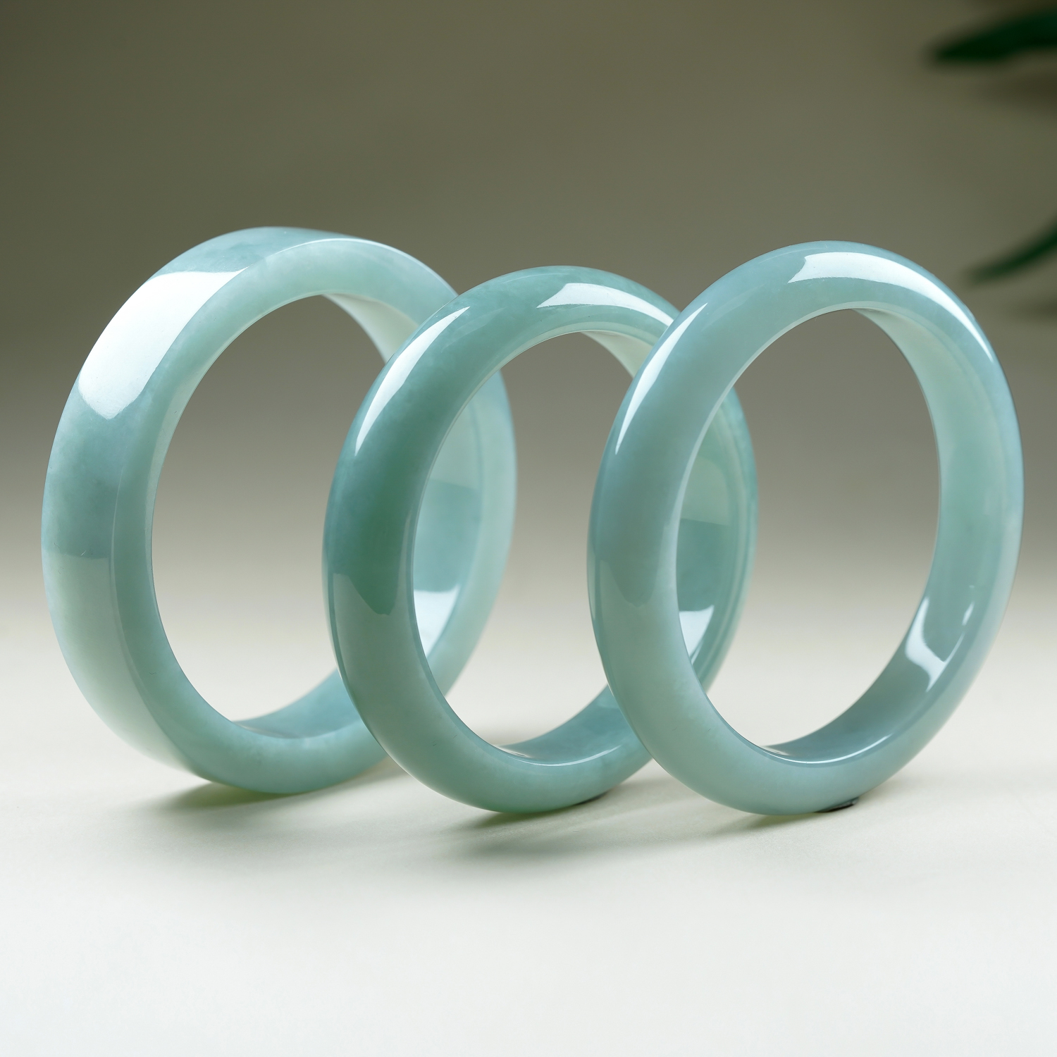 刘思懿天然翡翠板料私人定制手镯毛胚加工50-62mm@GWXS0825商城商品图