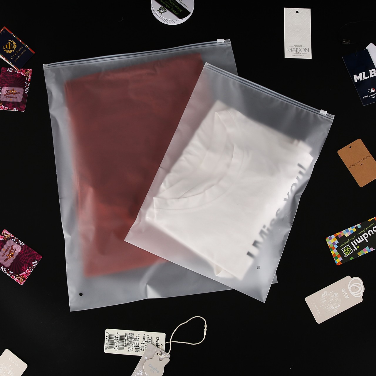 杺鱼阅精选磨砂收纳袋衣服防尘袋内衣收纳袋衣服专用收纳袋收纳袋