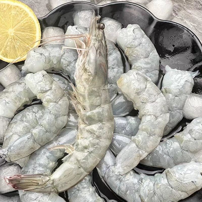 2俩好先生新鲜手剥无冰衣海鲜不泡药200克/包大虾仁每包20只左右