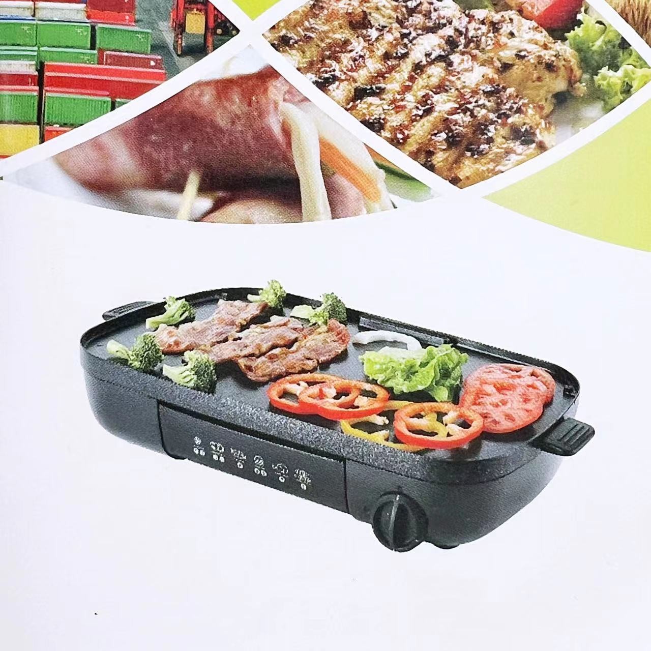 【高货品质】无烟电烤炉烤肉烤鱼炉多功能铁板烧盘户外便携式