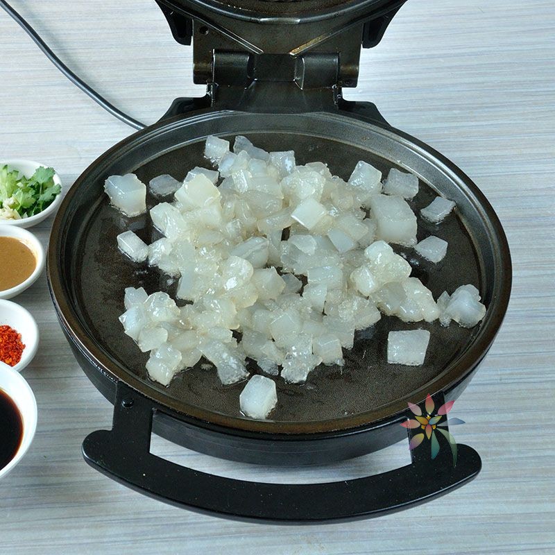 正宗东北吉林特产街边小吃炒煎粉生粉炒粉大连炒焖子/0lb蔬菜组合