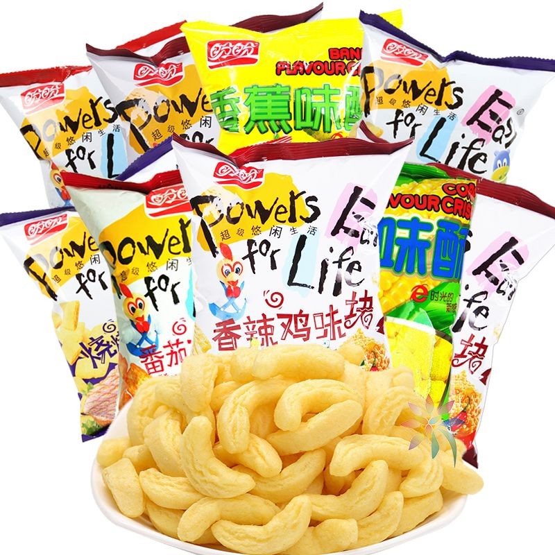 特惠盼盼麦香鸡味55g/105g办公休闲膨化网红零食薯片/0lb蔬菜组合