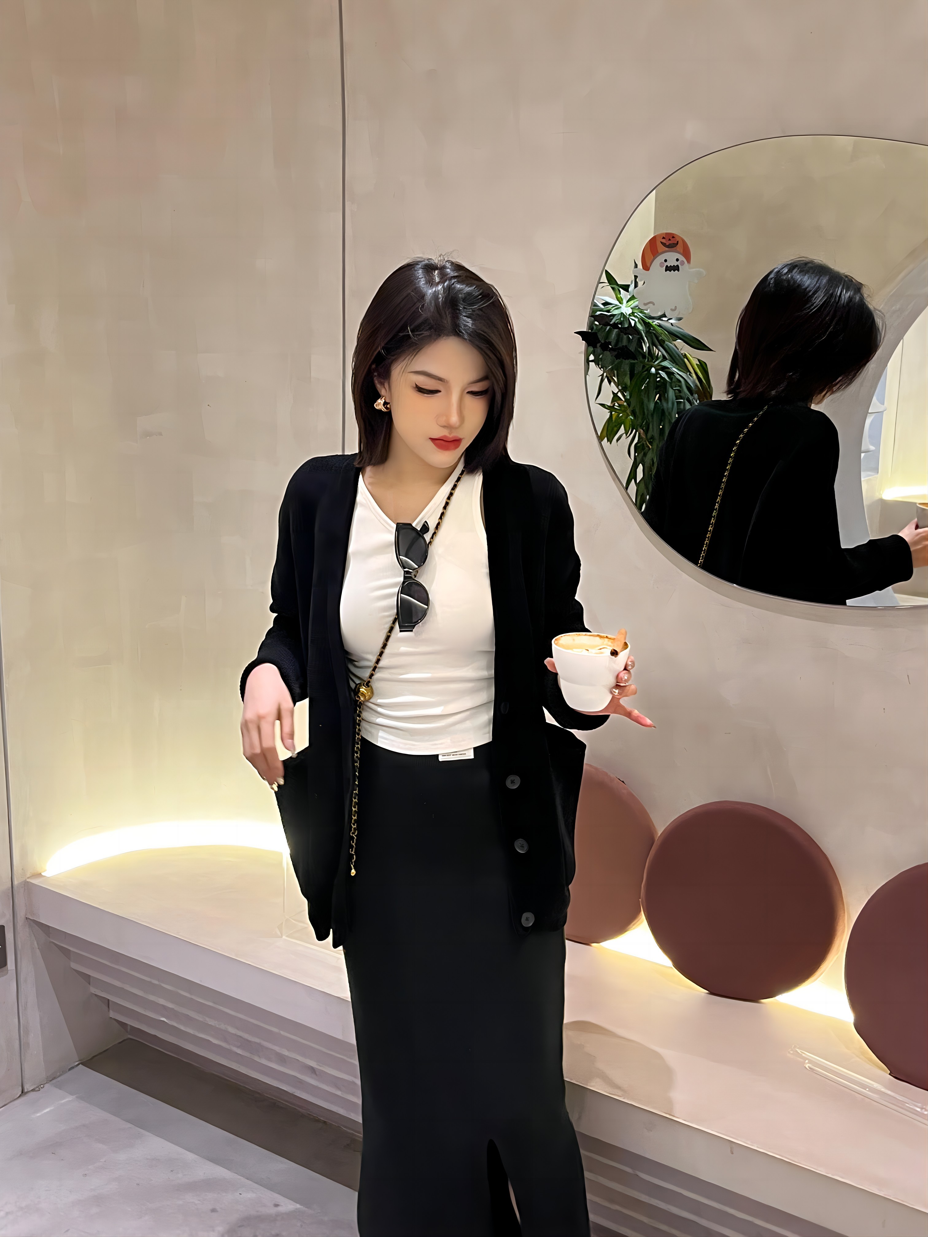 【大金奢品】新款百搭时尚休闲潮流女士包包WG-8555-1-咖色
