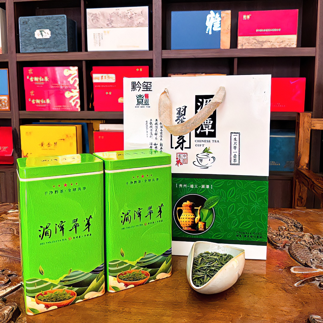 黔玺2023新茶【湄潭翠芽】贵州绿茶高山浓香明前翠芽