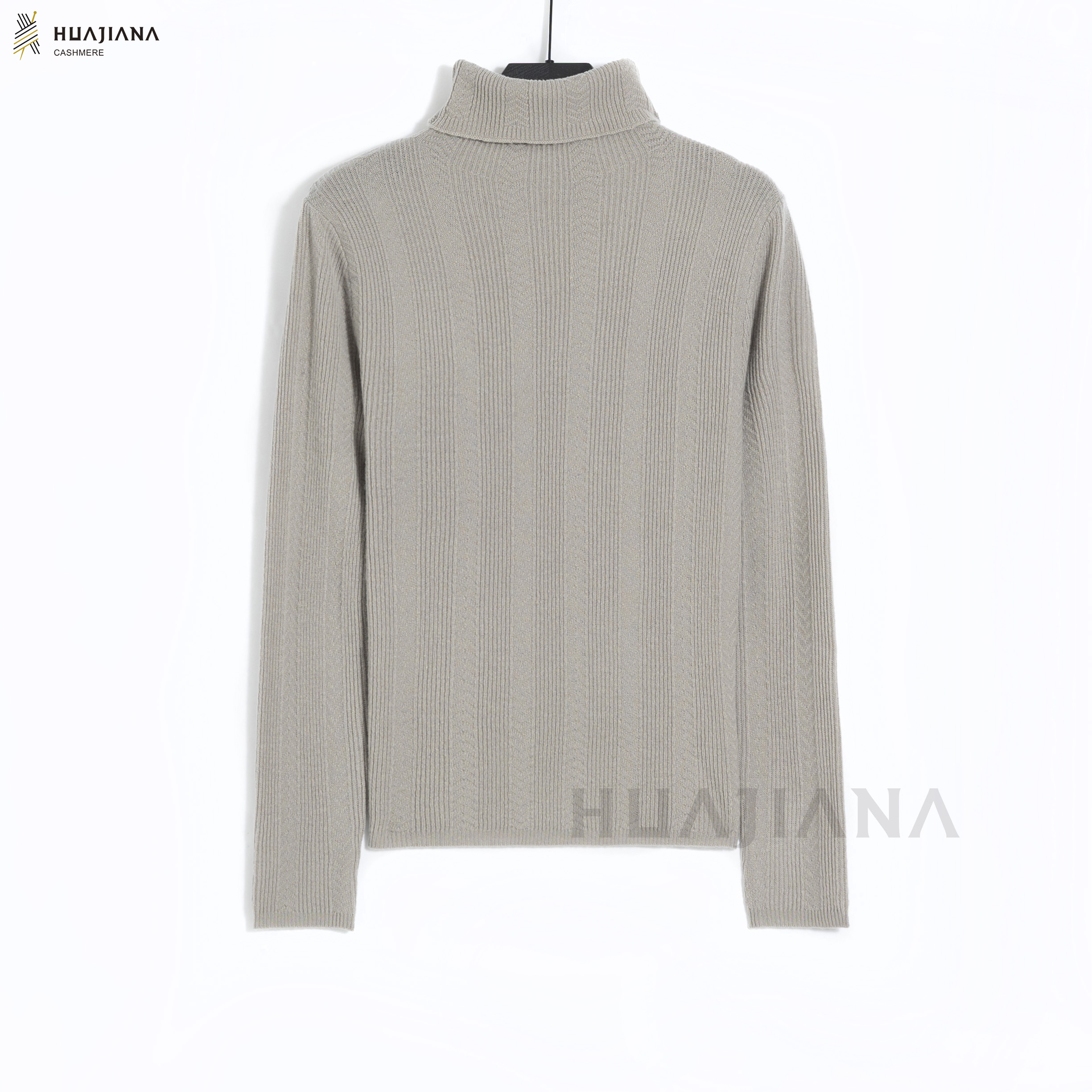 【华家那】HY070A6027 新款时尚气质百搭BABY羊毛堆堆领打底衫