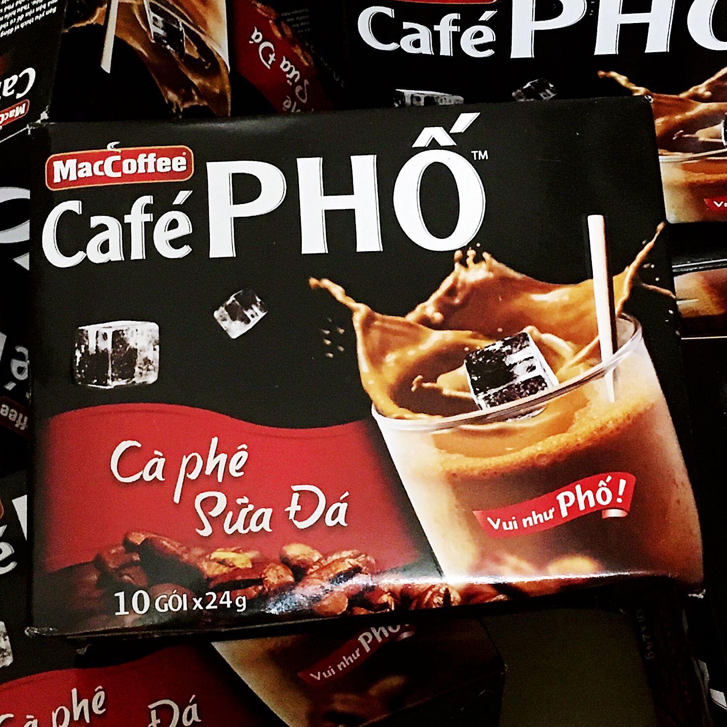 越南特产冰咖啡MacCafePHO特浓香速溶合牛奶东南亚笋0g