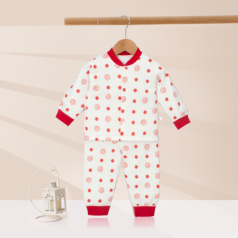 婴儿保暖秋冬纯棉新生薄棉保暖衣冬套装内衣宝宝亲肤衣服秋装舒适