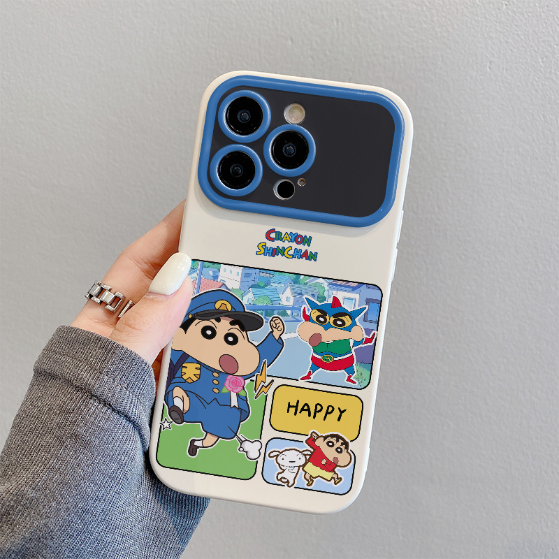 卡通iPhone14苹果15/13/12超人小新小米OPPO华为手机壳VIVO荣耀11