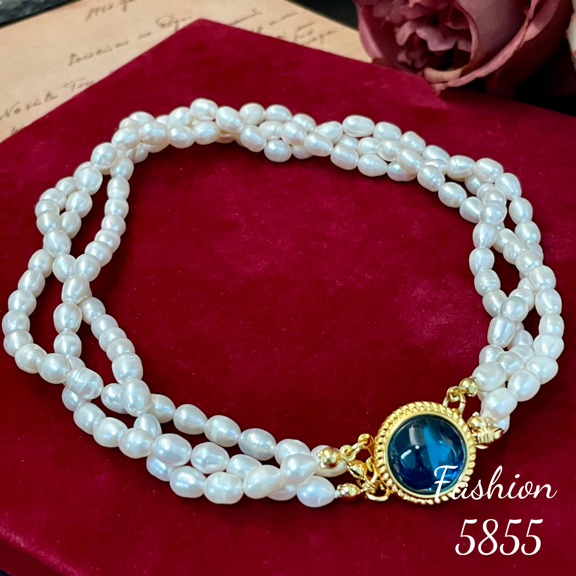 经典优雅高贵高级复古感项链~5855