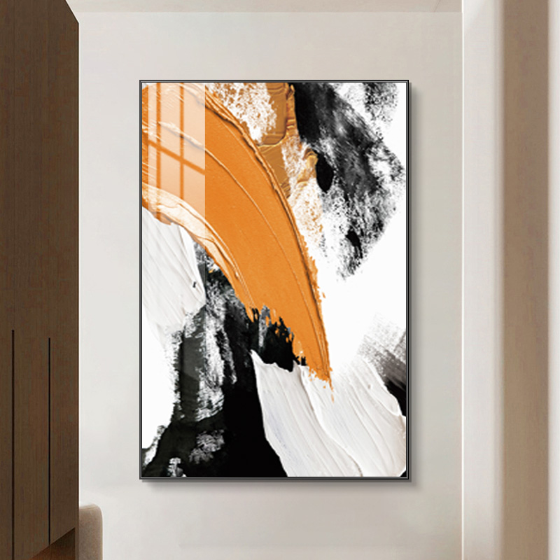 【银河】抽象玄关装饰画艺术感色彩走廊挂画大壁画80*120