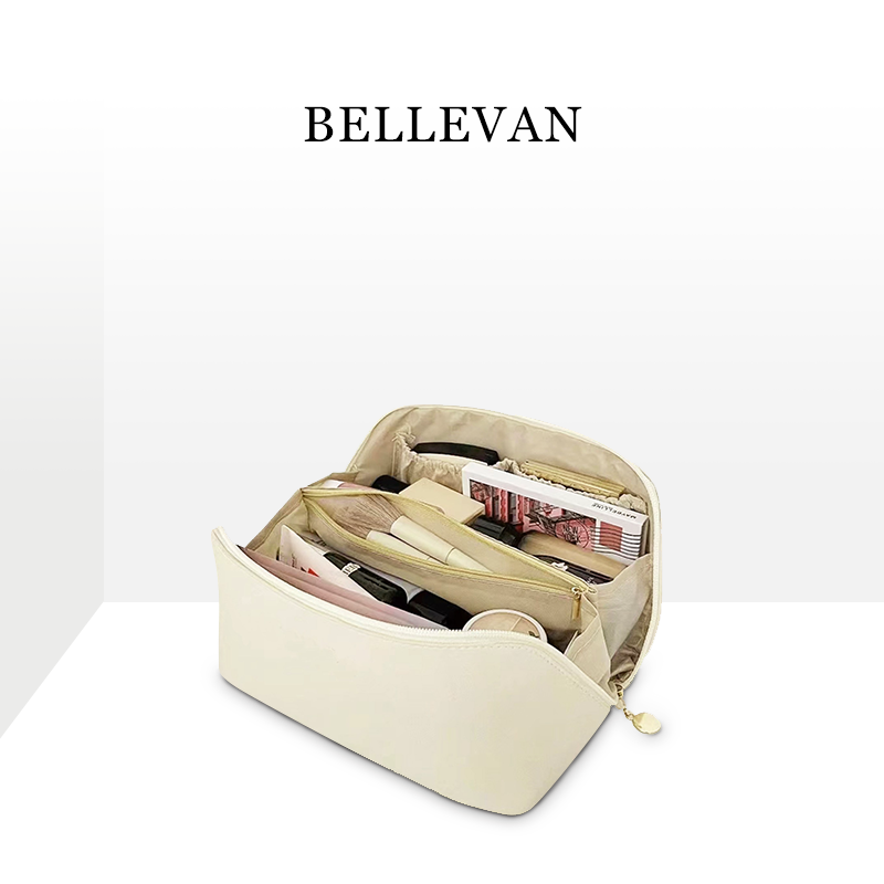 【BELLEVAN】宝丽梵化妆收纳包法式浪漫大容量ins网红旅行洗漱包