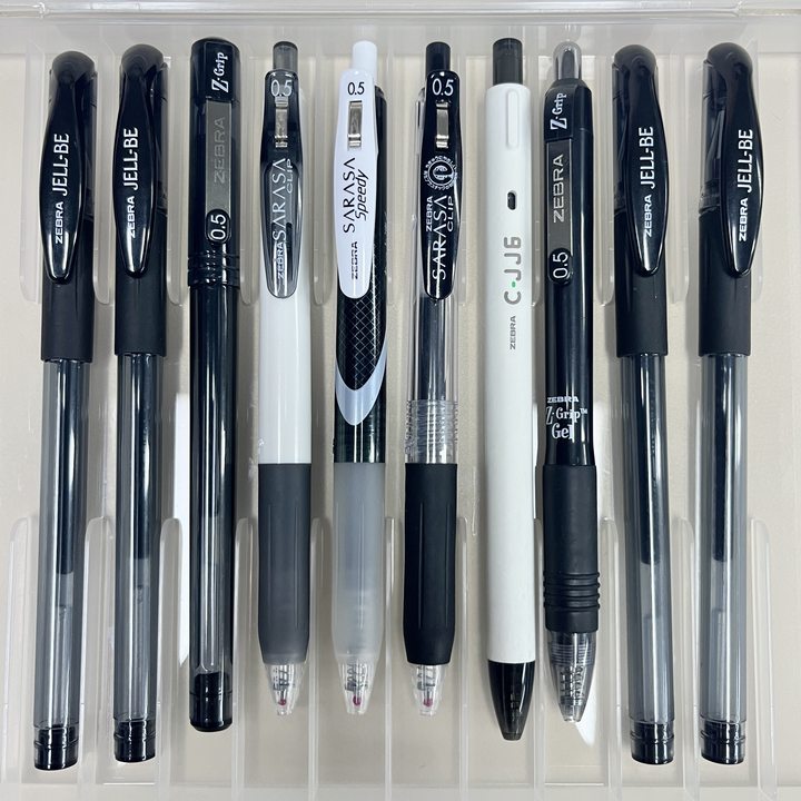 进口笔王炸斑马组合学生考试办公专用