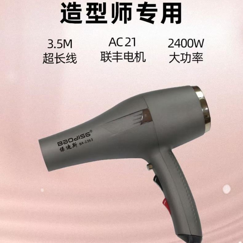 【极物优品】保迪斯2393吹风机大功率护发恒温单筒速干