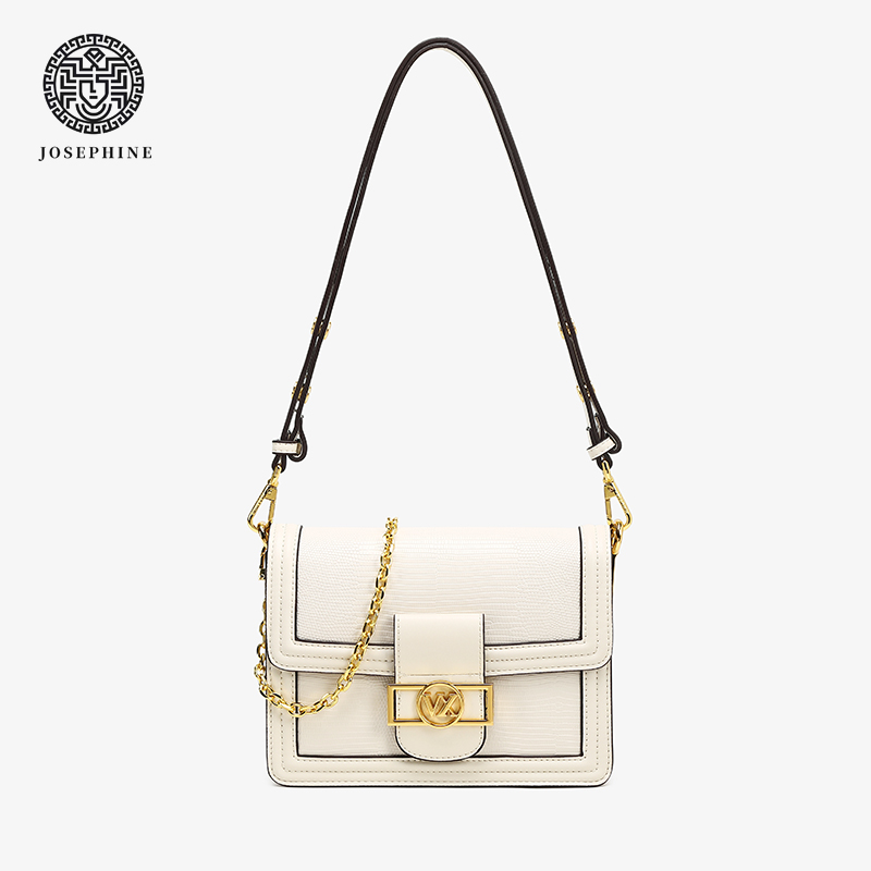 Josephine/约瑟芬单肩时尚腋下百搭肩包女士白色简约潮流小方包