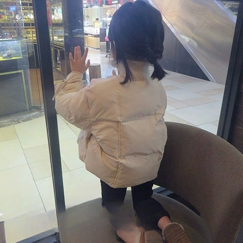 2023新款男女儿童装棉衣袄外套洋气面包服中小童宝宝加厚韩版棉服