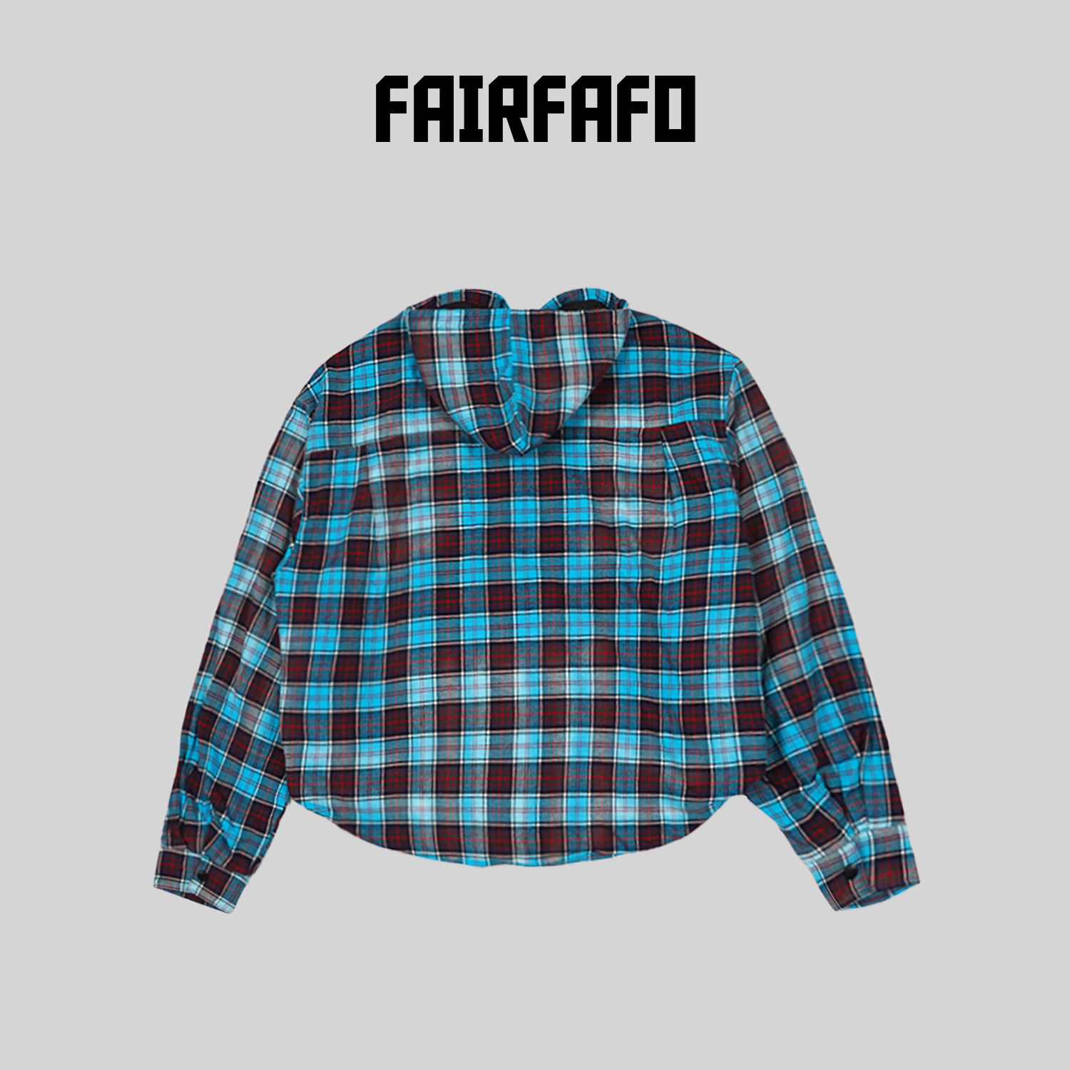 林肉肉【渐变色格纹外套】 WT-041