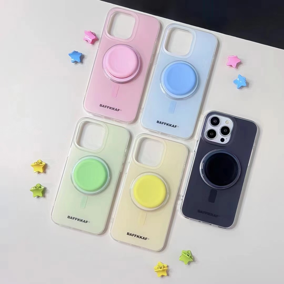 磁吸双层磨砂ins纯色简约适用苹果iPhone15promax手机壳14/13/12