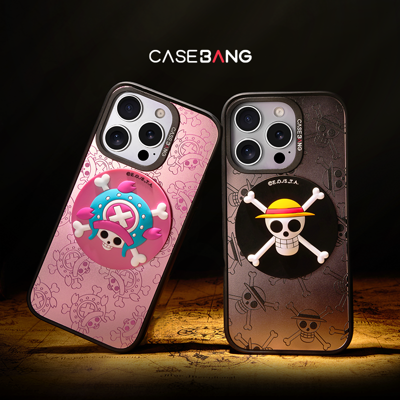 CASEBANGx航海王联名立体壳适用苹果/华为/三星磁吸手机壳卡通