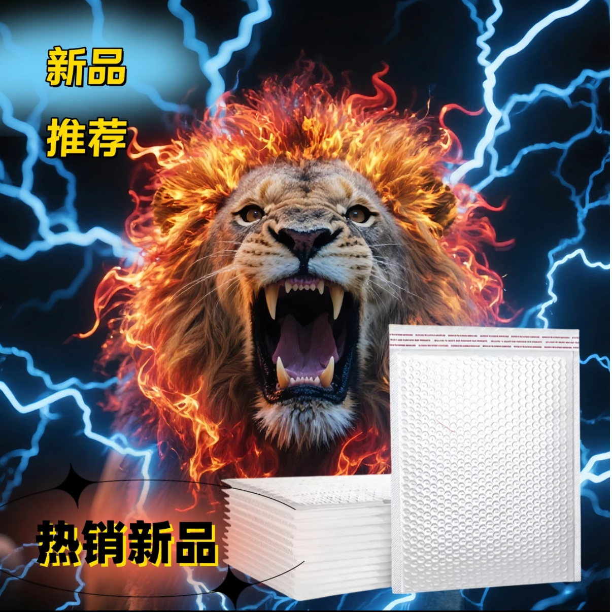 X【正品保证】2025新升级包装加大加厚白色专用自封袋防水防潮