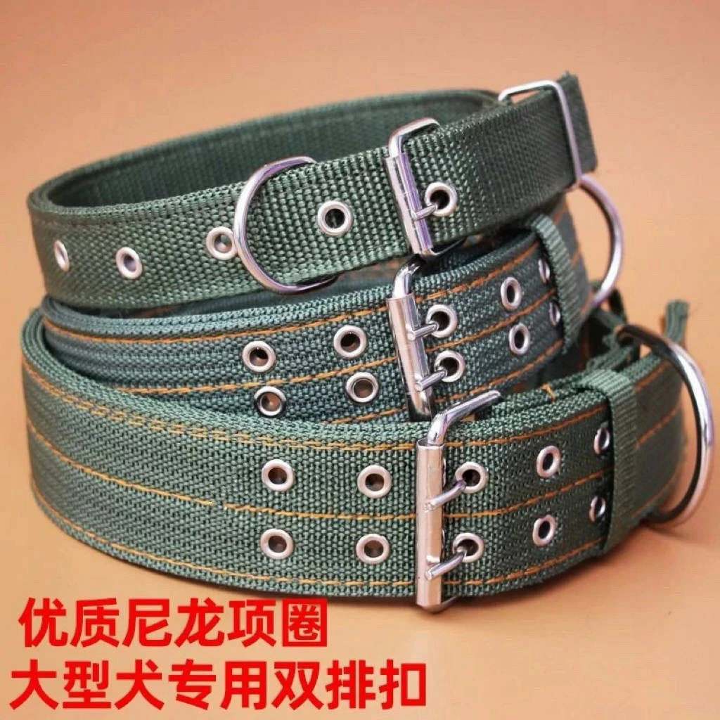狗狗项圈颈圈防丢脖圈中型犬金毛德牧脖套头狗脖套大型拴狗脖套