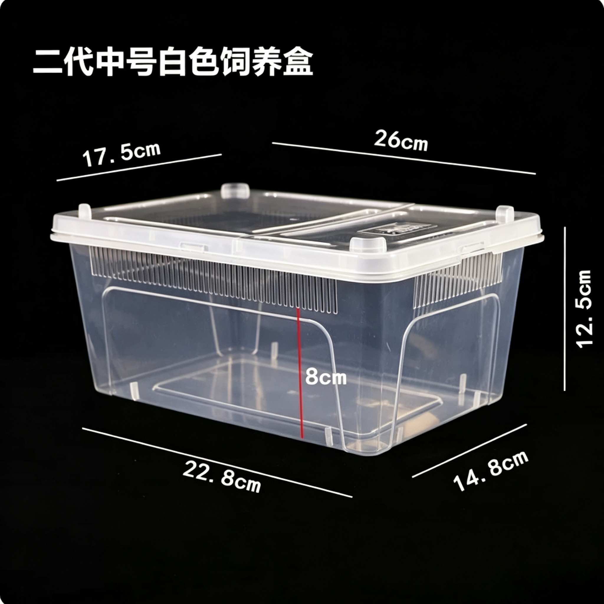 六角恐龙鱼专用缸养蝾螈的饲养鱼缸宠物小型观赏鱼生态造景躲避屋