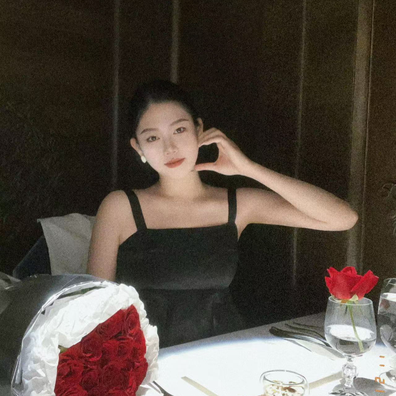 【TT】黑牛角—新款时尚百搭真皮斜跨单肩包25