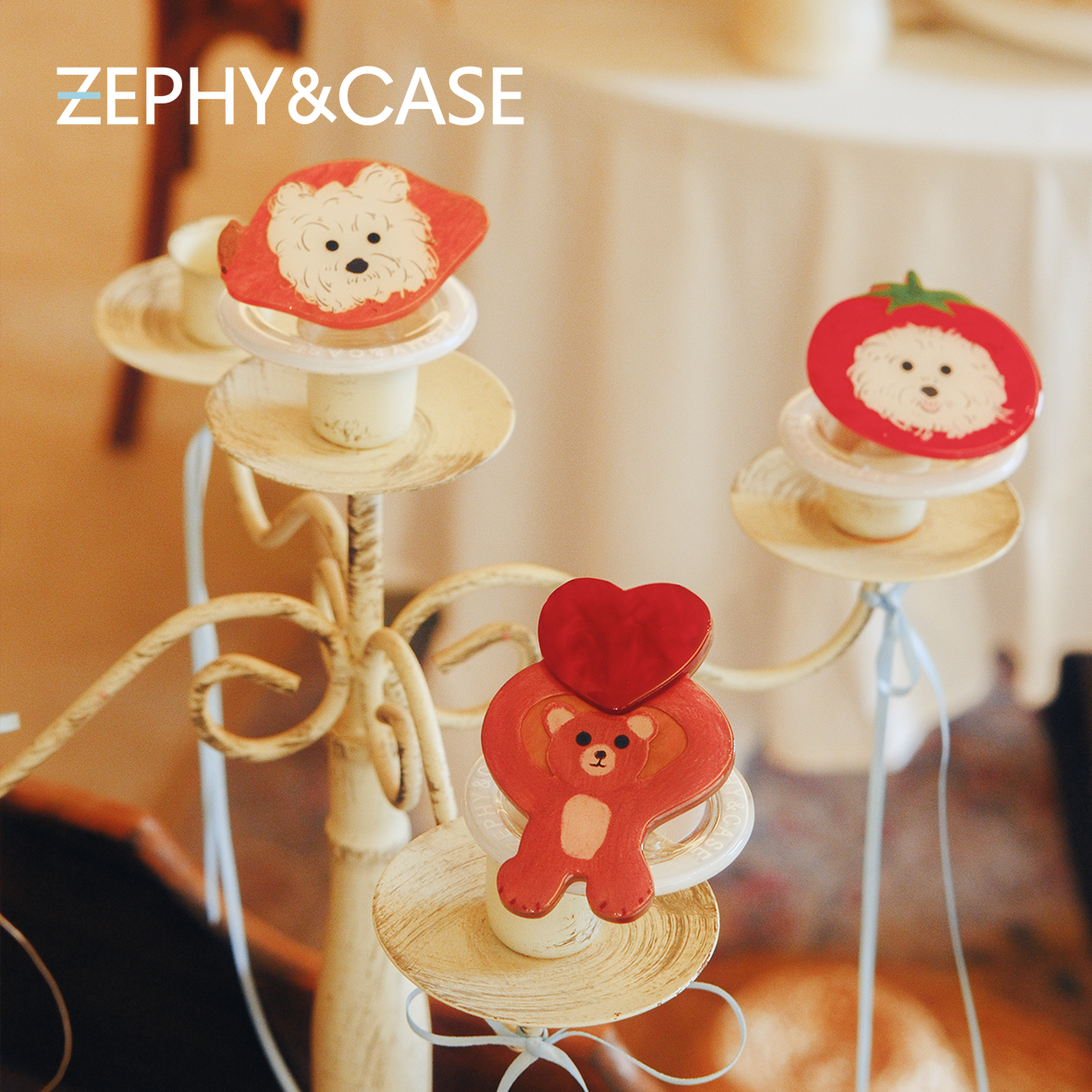 ZEPHY&CASE｜万万没想到 合作支架 滴胶镶钻适用所有磁吸手机壳