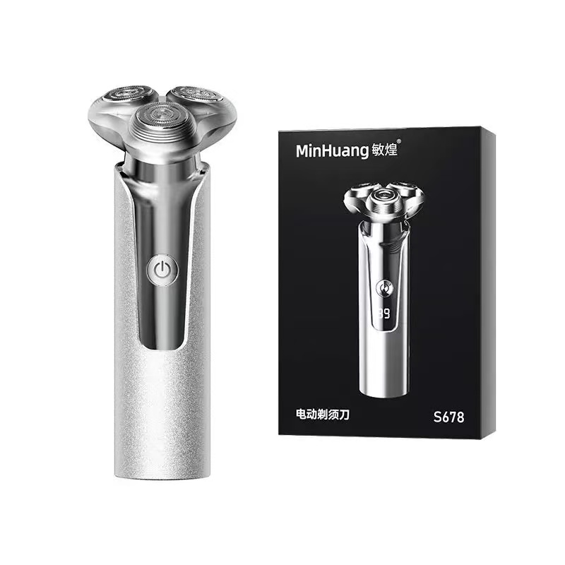 准新品  【按照主播讲解拍】MinHuang S678 家庭电动剃须刀