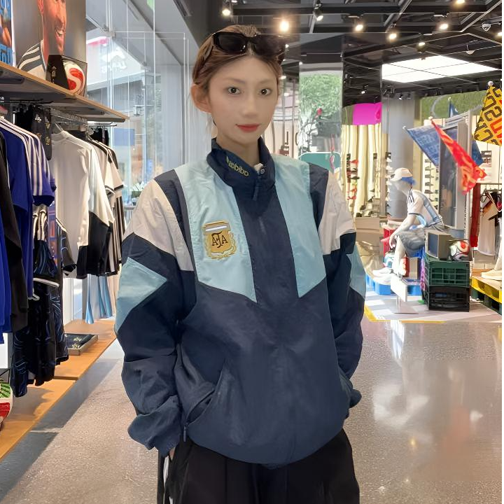 阿迪达斯 （adidas）男子阿根廷足球时尚休闲夹克外套KG2287