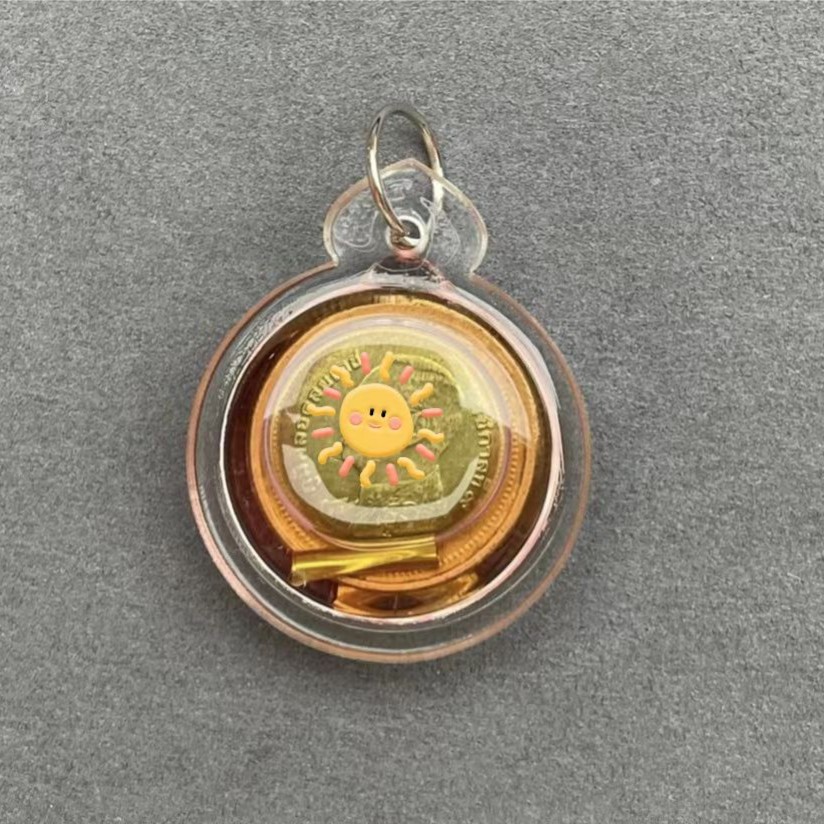 合金吊坠   红银耀‬炼吊坠