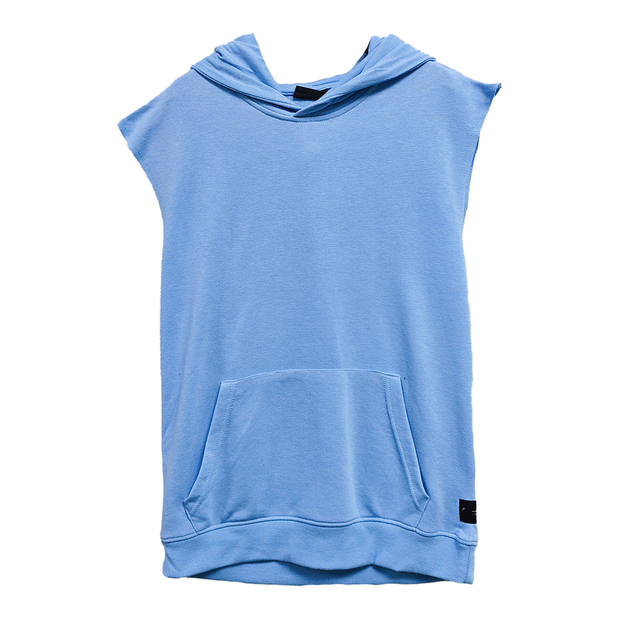 7367#无袖上衣卫衣舒适时尚休闲设计师复古百搭通勤设计款显瘦