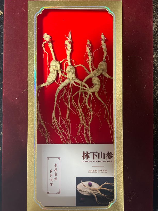 【长白山】名都干参4根礼盒装
