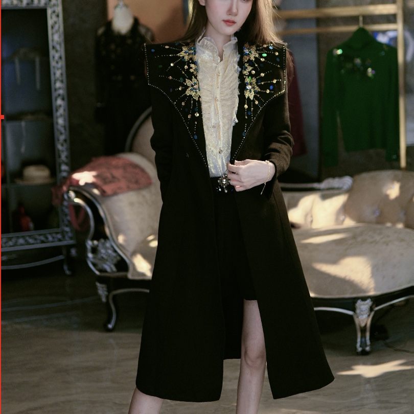 SEJI/瑟纪9.9【柏林花园】重工气质外套