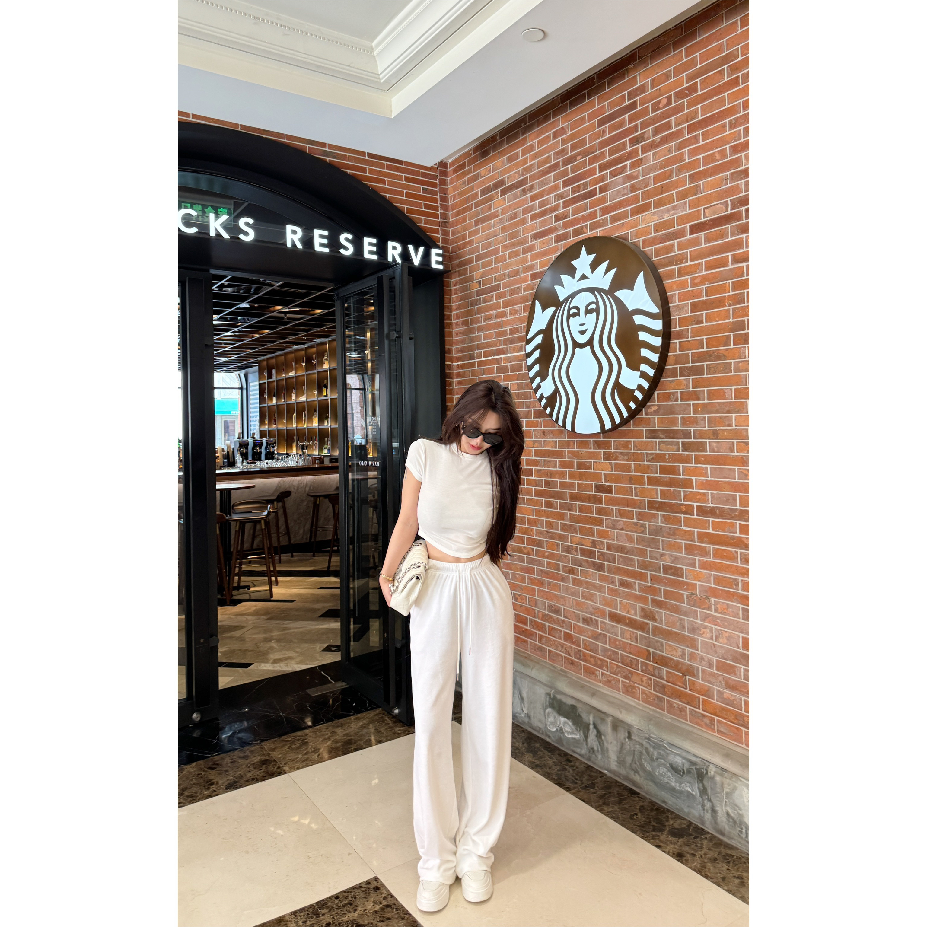 福利美媛【光版坎肩T恤】#T0368