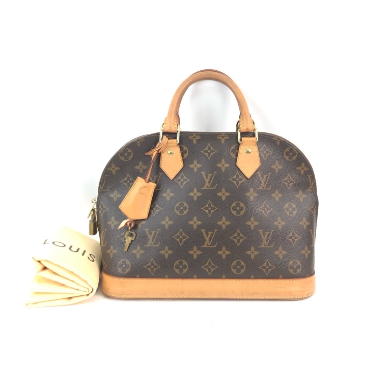 95新 LouisVuitton/路易威登 安洁利知之LV老花贝壳手提包18272