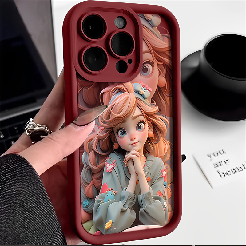 【新人0.01】ins长发公主iphone15苹果手机壳14promax新款13pro防摔