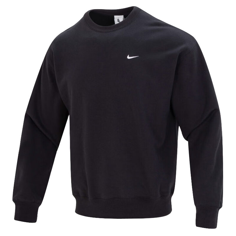 nike耐克男款运动卫衣M NK SOLO SWSH FT CREW套头衫DX0812-010