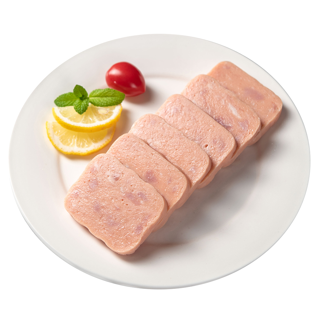 【主播推荐】大红门午餐肉肠320g*3盒早餐营养食用优质熏煮香煎方便