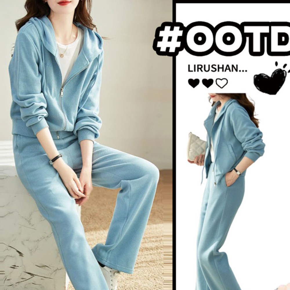 专柜撤柜清仓处理罗曼蒂克经典篙品质 休闲时尚减龄运动服套装潮