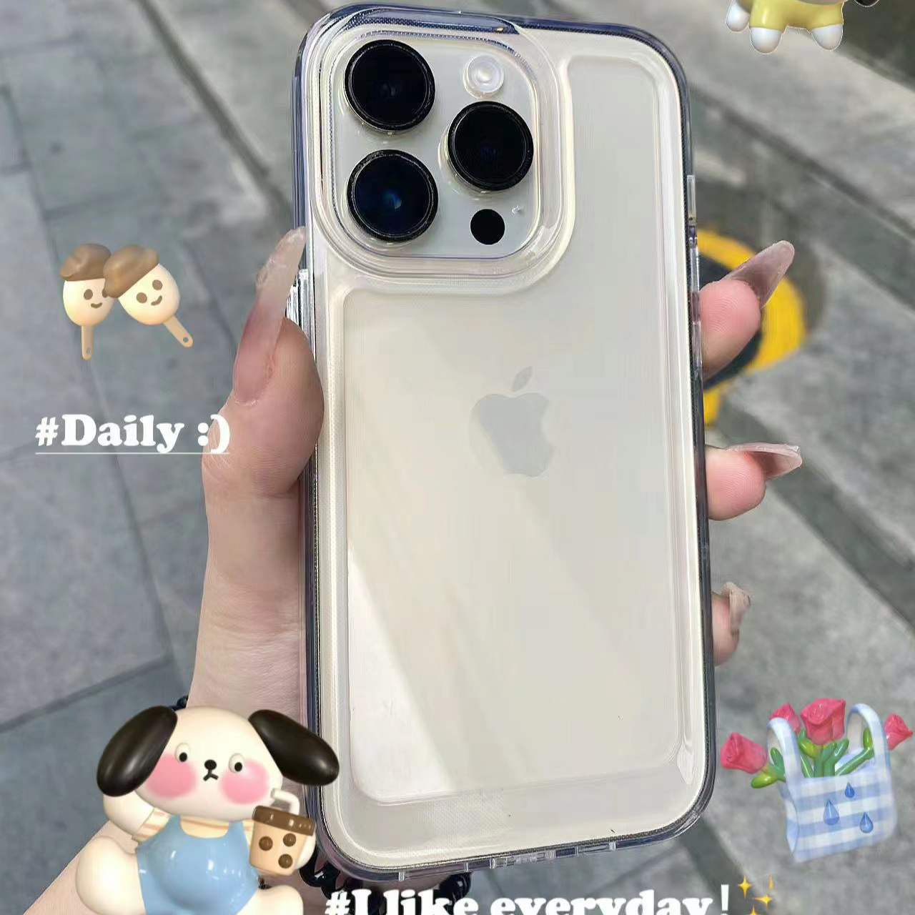 高级透明适用苹果14/13手机壳iPhone15promax12全包11简约xs/xr