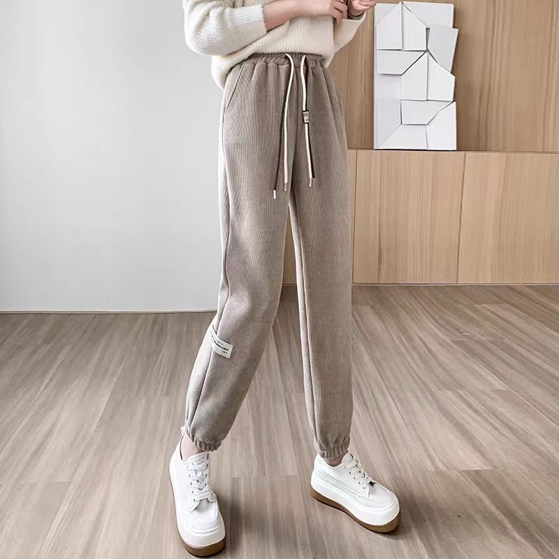 车王缇娜新款裤子服装时尚百搭气质显瘦轻奢休闲女装122953[SDZ]