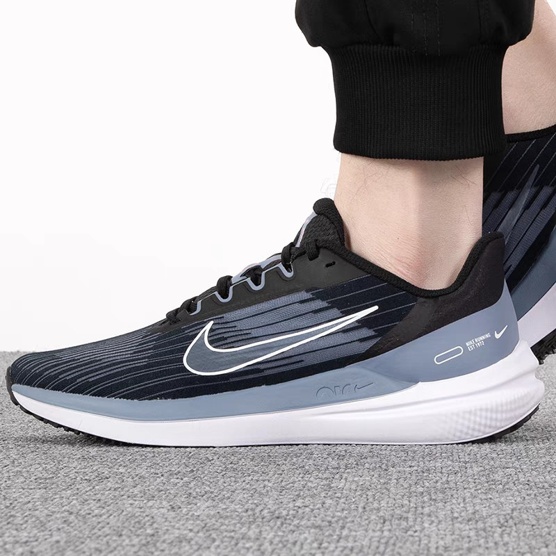 Nike耐克男鞋Air Winflo 9网面运动鞋缓震支撑跑步鞋DD6203-008